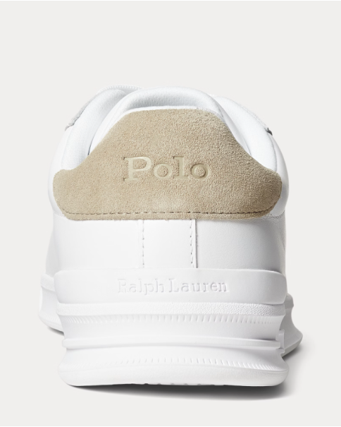 Ανδρικά Παπούτσια Polo Ralph Lauren HRT CT 809940762001 White/Bone CASUAL-SNEAKERS