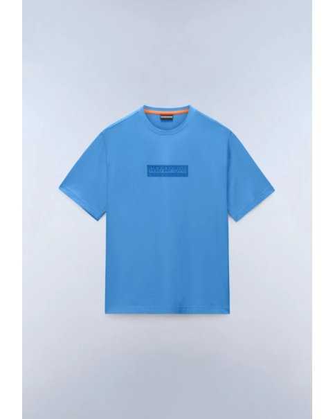 Ανδρικό T-shirt Napapijri BOX LOGO NP0A4IFLB9A1 T-SHIRTS