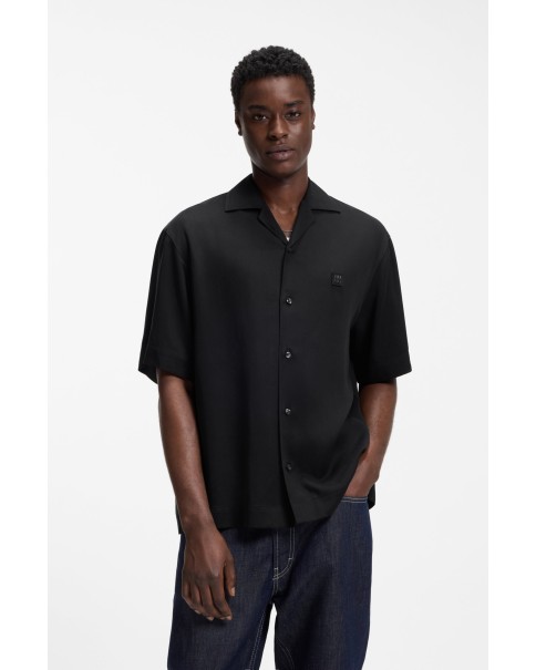 Ανδρικό Πουκάμισο Oversized Hugo Espino 50560593 102 ΠΟΥΚΑΜΙΣΑ ΚΟΝΤΟ ΜΑΝΙΚΙ