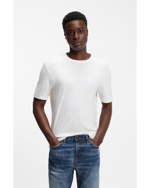 Ανδρικό Μονόχρωμο T-shirt HUGO Dulerostee 50559722 237 T-SHIRTS Ανδρικό Μονόχρωμο T-shirt HUGO Dulerostee 50559722 237 T-SHIRTS