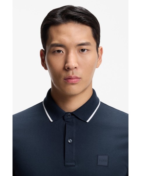 Ανδρική Μπλούζα με γιακά BOSS Passertip 50507699 464