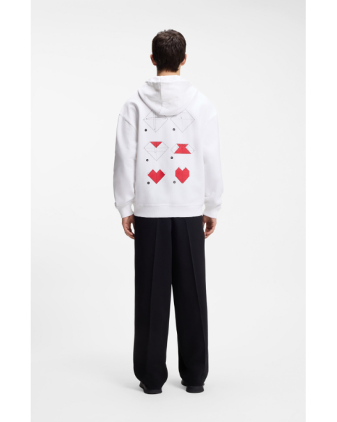 Ανδρικό Φούτερ με κουκούλα Hugo Dalentinos 50554025 ΦΟΥΤΕΡ & HOODIES