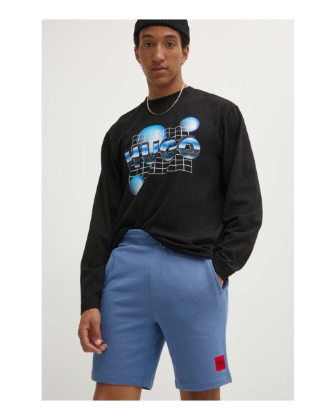 Αθλητική HUGO Φούτερ Βερμούδα Diz222 50466196 496