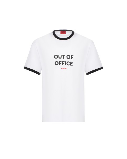 Ανδρικό T-shirt HUGO Doffice 50556545 100 T-SHIRTS