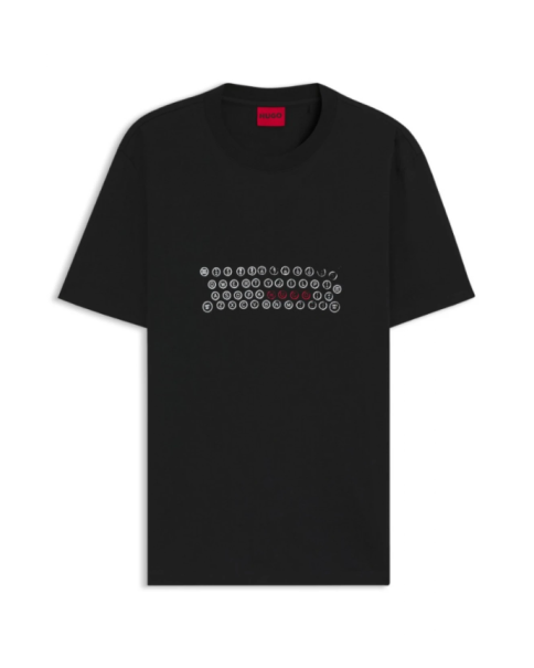 Ανδρικό T-shirt HUGO Deyss 50553755 001 T-SHIRTS