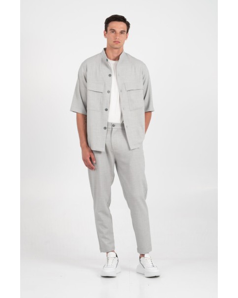 Ανδρικό Μάο Overshirt Vittorio 300-25-BOSA S26 OVERSHIRT