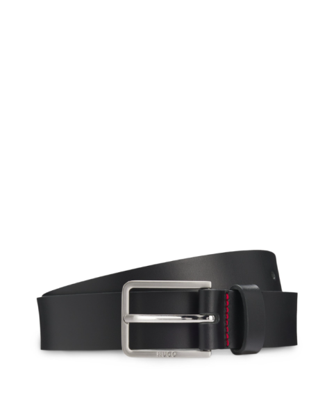 Δερμάτινη Μπλέ Ζώνη HUGO Gael_Sz30 50558778 Δερμάτινη Μπλέ Ζώνη HUGO Gael_Sz30 50558778