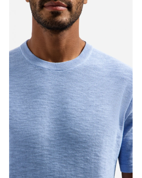 Ανδρικό Ανοιξιάτικο Πλεκτό Βαμβακερό No Excess 31240262SN Sky ΠΛΕΚΤΑ