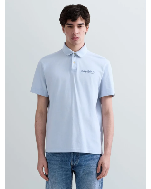 Ανδρική Μπλούζα με γιακά Replay M3432 22696G 583