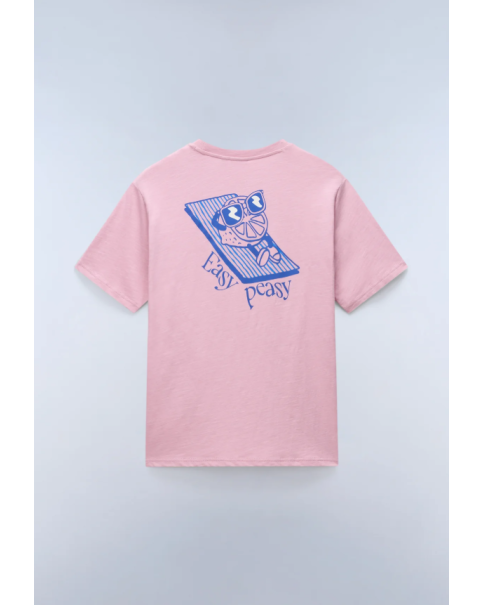 Ανδρικό T-shirt Napapijri S-ELIOR NP0A4HZYP1T1 T-SHIRTS