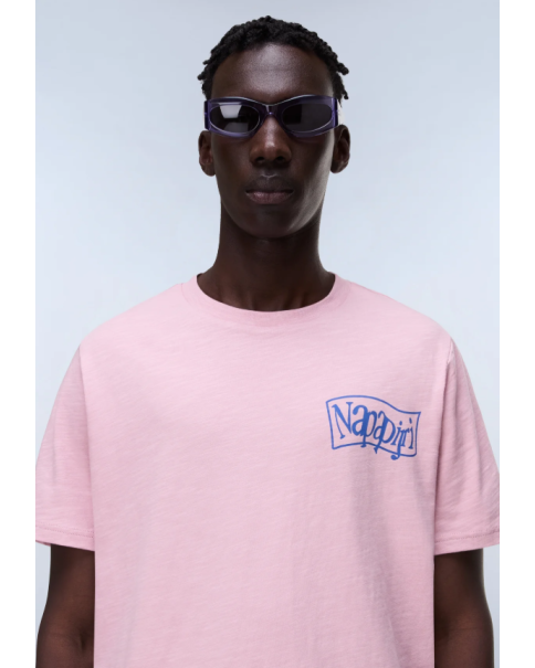 Ανδρικό T-shirt Napapijri S-ELIOR NP0A4HZYP1T1 T-SHIRTS