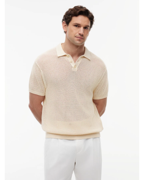 Ανδρική Μπλούζα Πλεκτή με γιακά Tommy Hilfiger MW0MW42784 acj ΜΠΛΟΥΖΕΣ POLO