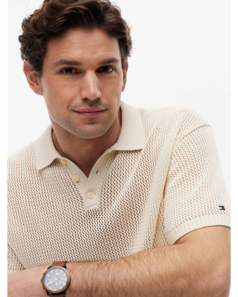 Ανδρική Μπλούζα Πλεκτή με γιακά Tommy Hilfiger MW0MW42784 acj