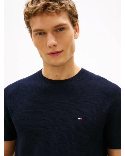 Ανδρική Μπλούζα Πλεκτή Tommy Hilfiger MW0MW42794 T-SHIRTS
