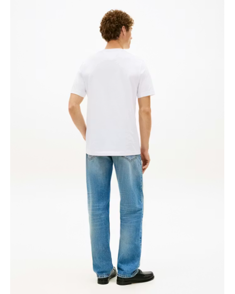 Ανδρικό T-Shirt Tommy Hilfiger MW0MW42363 Desert Sky/Mint/White T-SHIRTS Ανδρικό T-Shirt Tommy Hilfiger MW0MW42363 Desert Sky/Mint/White T-SHIRTS