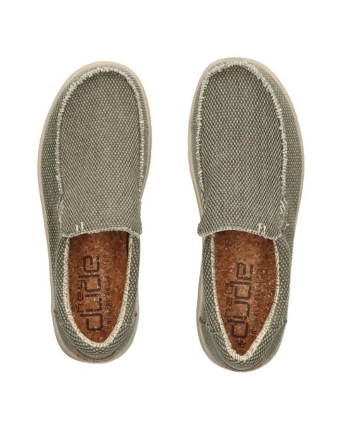 Ανδρικά Loafers Hey Dude Mikka Braided 40124-e78111 Army LOAFERS