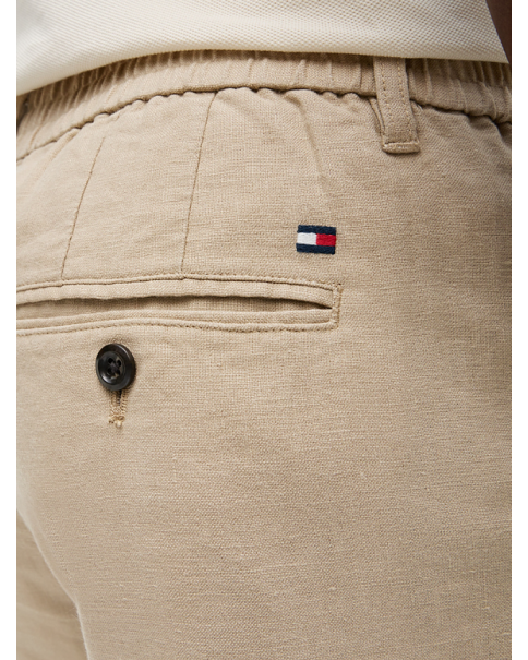 Ανδρικό Λινό Παντελόνι Tommy Hilfiger Denton MW0MW42337 ΠΑΝΤΕΛΟΝΙΑ ΥΦΑΣΜΑ