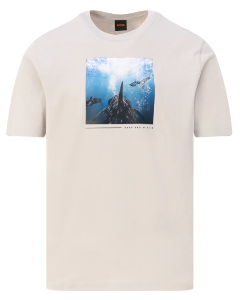 Ανδρικό T-shirt BOSS Te_Creature 50561861 T-SHIRTS Ανδρικό T-shirt BOSS Te_Creature 50561861 T-SHIRTS