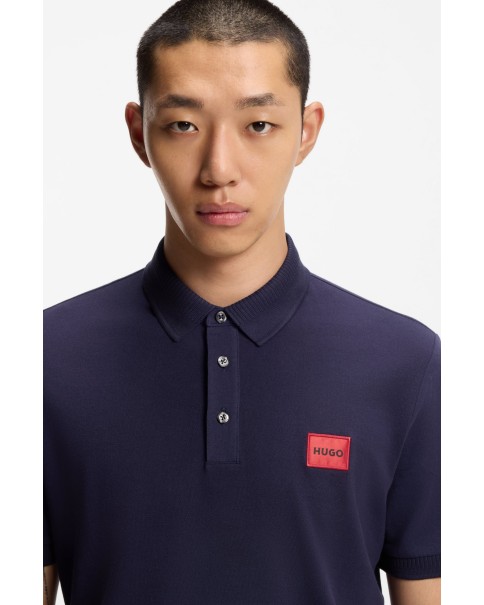 Ανδρικό Πόλο HUGO Dereso222 50466202 405 ΜΠΛΟΥΖΕΣ POLO