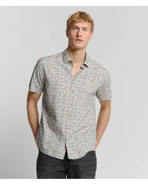 Ανδρικό Print Πουκάμισο No Excess 28440415 SHORT SLEEVE SHIRTS Ανδρικό Print Πουκάμισο No Excess 28440415 SHORT SLEEVE SHIRTS