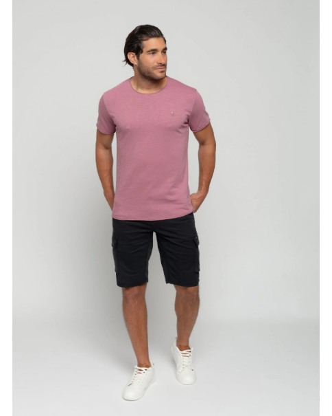 Ανδρικό T-shirt Μονόχρωμο No Excess 31350302GR T-SHIRTS Ανδρικό T-shirt Μονόχρωμο No Excess 31350302GR T-SHIRTS
