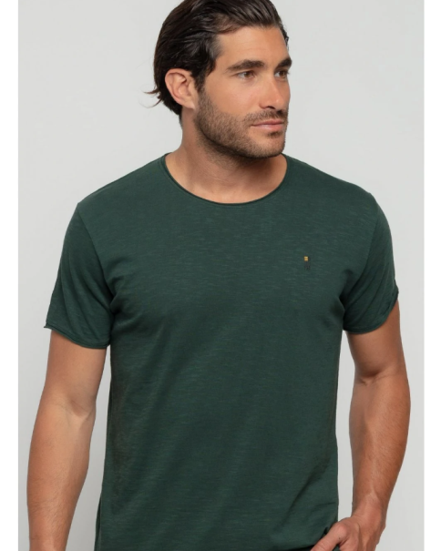 Ανδρικό T-shirt Μονόχρωμο No Excess 31350302GR 2 T-SHIRTS Ανδρικό T-shirt Μονόχρωμο No Excess 31350302GR 2 T-SHIRTS