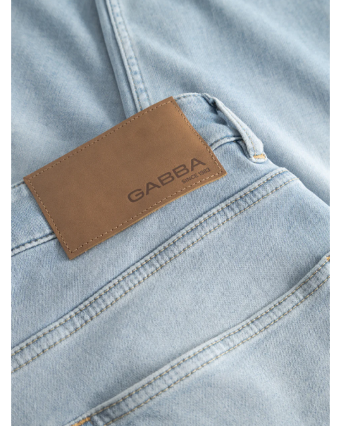 Jean Παντελόνι Gabba ALEX Cropped PO12301 11912 Blue Denim JEANS Jean Παντελόνι Gabba ALEX Cropped PO12301 11912 Blue Denim JEANS
