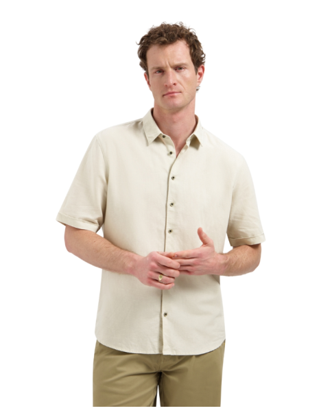 Ανδρικό Λινό Πουκάμισο Κοντό Μανίκι No Excess 31480321sn SHORT SLEEVE SHIRTS Ανδρικό Λινό Πουκάμισο Κοντό Μανίκι No Excess 31480321sn SHORT SLEEVE SHIRTS