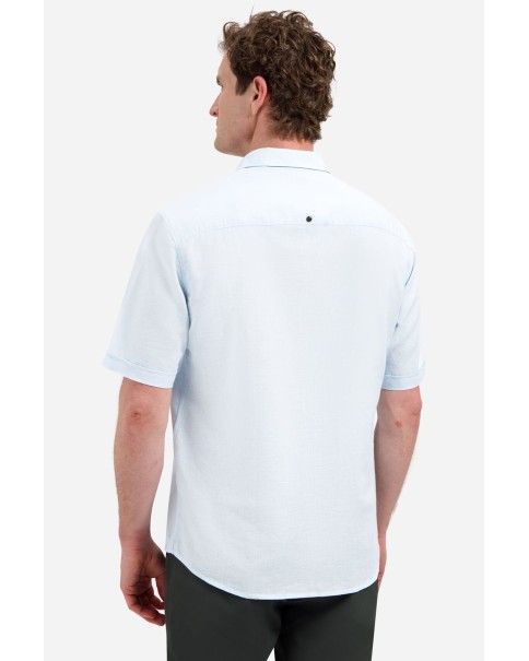 Ανδρικό Λινό Πουκάμισο Κοντό Μανίκι No Excess 31480321sn SHORT SLEEVE SHIRTS Ανδρικό Λινό Πουκάμισο Κοντό Μανίκι No Excess 31480321sn SHORT SLEEVE SHIRTS
