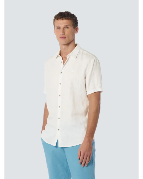Ανδρικό Λινό Πουκάμισο Κοντό Μανίκι No Excess 31480322GR SHORT SLEEVE SHIRTS Ανδρικό Λινό Πουκάμισο Κοντό Μανίκι No Excess 31480322GR SHORT SLEEVE SHIRTS