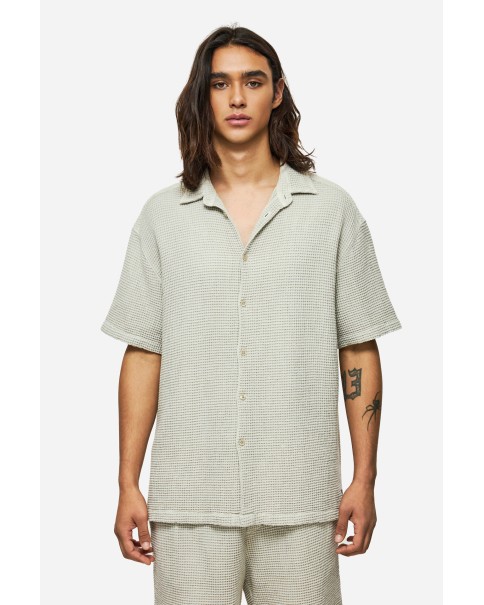 Ανδρικό Πουκάμισο Dirty Laundry Waffle Shirt DLMS000150 ΠΟΥΚΑΜΙΣΑ ΚΟΝΤΟ ΜΑΝΙΚΙ Ανδρικό Πουκάμισο Dirty Laundry Waffle Shirt DLMS000150 ΠΟΥΚΑΜΙΣΑ ΚΟΝΤΟ ΜΑΝΙΚΙ