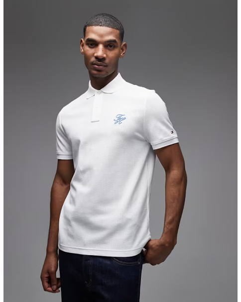 Ανδρική Μπλούζα με γιακά Tommy Hilfiger MW0MW43046 POLO T-SHIRTS Ανδρική Μπλούζα με γιακά Tommy Hilfiger MW0MW43046 POLO T-SHIRTS