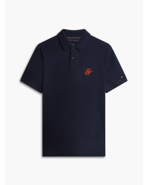 Ανδρική Μπλούζα με γιακά Tommy Hilfiger MW0MW43046 POLO T-SHIRTS Ανδρική Μπλούζα με γιακά Tommy Hilfiger MW0MW43046 POLO T-SHIRTS