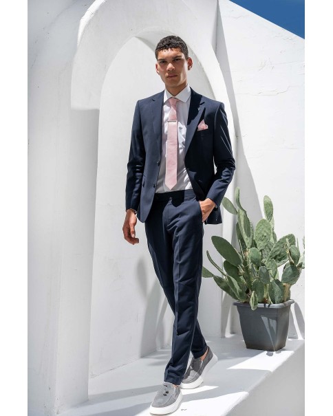 Ανδρικό Κοστούμι (2PCS)σε slim fit γραμμή Μπλέ Vittorio 100-26-DOLCE ΣΑΚΑΚΙΑ & ΓΙΛΕΚΑ Ανδρικό Κοστούμι (2PCS)σε slim fit γραμμή Μπλέ Vittorio 100-26-DOLCE ΣΑΚΑΚΙΑ & ΓΙΛΕΚΑ