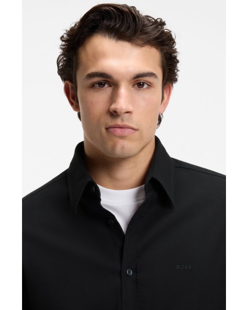 Ανδρικό Πουκάμισο BOSS Relegant_6 50565600 001 stretch-cotton dobby Ανδρικό Πουκάμισο BOSS Relegant_6 50565600 001 stretch-cotton dobby