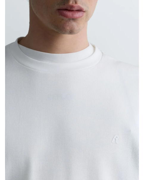 Ανδρική Μπλούζα Waffle Μακρυμάνικη Replay M3101 85204 098 White T-SHIRTS LONG SLEEVE Ανδρική Μπλούζα Waffle Μακρυμάνικη Replay M3101 85204 098 White T-SHIRTS LONG SLEEVE