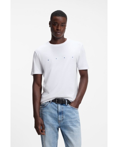 Ανδρικό T-shirt HUGO Dorosi 50566088 T-SHIRTS Ανδρικό T-shirt HUGO Dorosi 50566088 T-SHIRTS