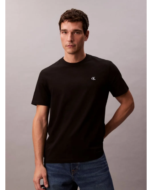 Ανδρικό T-shirt Calvin Klein LV04RC275G Easy Monogram Tee Black T-SHIRTS Ανδρικό T-shirt Calvin Klein LV04RC275G Easy Monogram Tee Black T-SHIRTS
