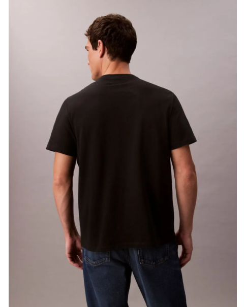 Ανδρικό T-shirt Calvin Klein LV04RC275G Easy Monogram Tee Black T-SHIRTS Ανδρικό T-shirt Calvin Klein LV04RC275G Easy Monogram Tee Black T-SHIRTS
