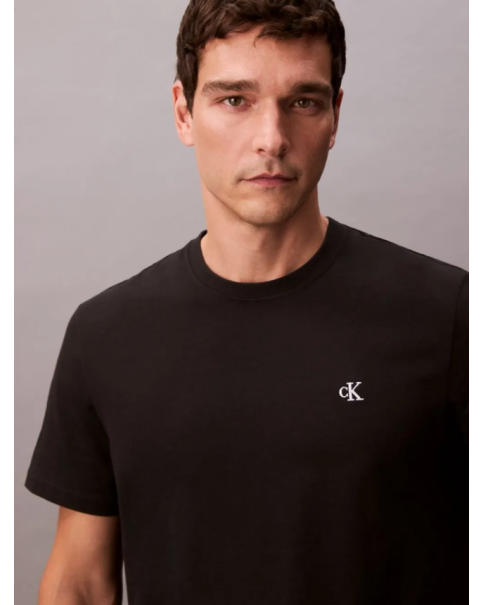 Ανδρικό T-shirt Calvin Klein LV04RC275G Easy Monogram Tee Black Ανδρικό T-shirt Calvin Klein LV04RC275G Easy Monogram Tee Black
