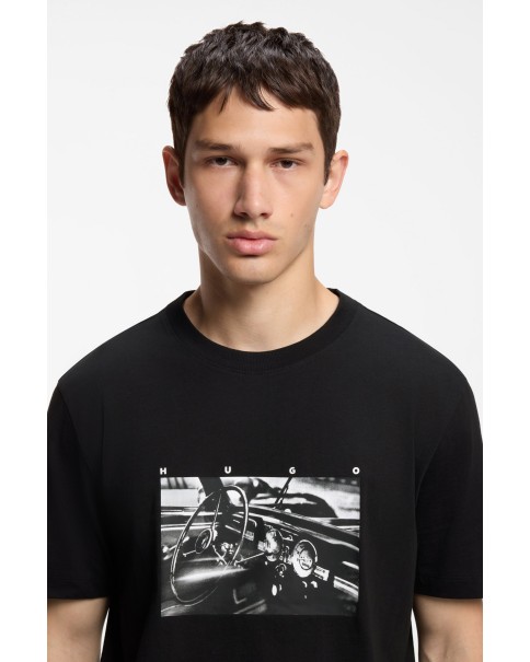 Ανδρικό T-shirt Hugo Dikems 50566628 002 Ανδρικό T-shirt Hugo Dikems 50566628 002