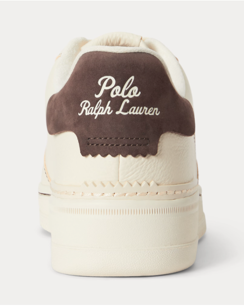 Ανδρικά Παπούτσια Polo Ralph Lauren Masters CRT 809P15490002 Ecru/Brwn CASUAL-SNEAKERS Ανδρικά Παπούτσια Polo Ralph Lauren Masters CRT 809P15490002 Ecru/Brwn CASUAL-SNEAKERS