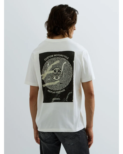 Ανδρικό T-shirt Replay M12BF 00QMJ C05Z Ανδρικό T-shirt Replay M12BF 00QMJ C05Z