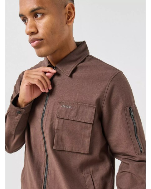 Ανδρικό Overshirt Πουκάμισο HUGO Emmond 50570462 903 OVERSHIRT Ανδρικό Overshirt Πουκάμισο HUGO Emmond 50570462 903 OVERSHIRT
