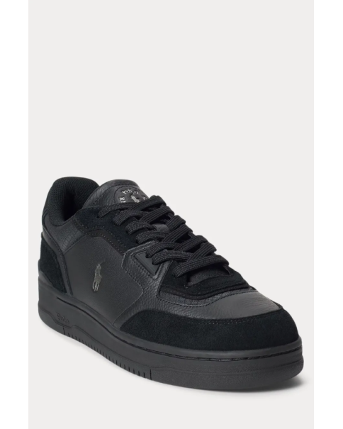 Ανδρικά Παπούτσια Polo Ralph Lauren Masters CRT 809P00810001 Black CASUAL-SNEAKERS Ανδρικά Παπούτσια Polo Ralph Lauren Masters CRT 809P00810001 Black CASUAL-SNEAKERS