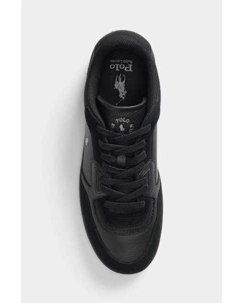 Ανδρικά Παπούτσια Polo Ralph Lauren Masters CRT 809P00810001 Black CASUAL-SNEAKERS Ανδρικά Παπούτσια Polo Ralph Lauren Masters CRT 809P00810001 Black CASUAL-SNEAKERS