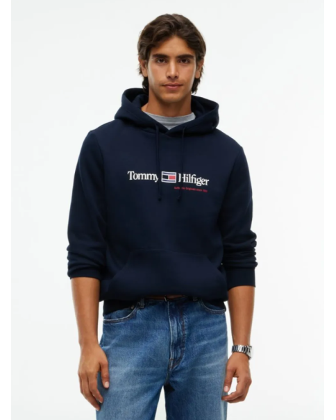 Ανδρικό Φούτερ με Κουκούλα Tommy Hilfiger MW0MW44935 Navy Blue ΦΟΥΤΕΡ & HOODIES Ανδρικό Φούτερ με Κουκούλα Tommy Hilfiger MW0MW44935 Navy Blue ΦΟΥΤΕΡ & HOODIES