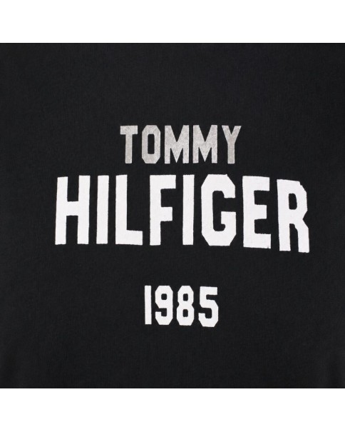 Ανδρικό Φούτερ με Κουκούλα Tommy Hilfiger MW0MW44937 Black SWEATSHIRTS & HOODIES Ανδρικό Φούτερ με Κουκούλα Tommy Hilfiger MW0MW44937 Black SWEATSHIRTS & HOODIES