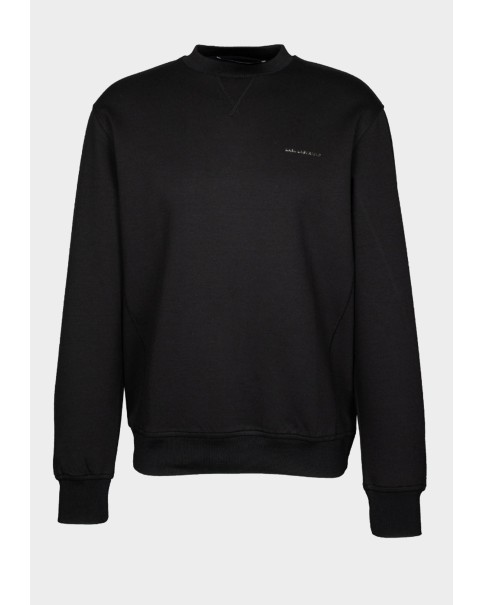 Ανδρική Μπλούζα Φούτερ Crewneck Karl Lagerfeld 705016 564902 μεταλλικό λογότυπο στο στήθος Ανδρική Μπλούζα Φούτερ Crewneck Karl Lagerfeld 705016 564902 μεταλλικό λογότυπο στο στήθος
