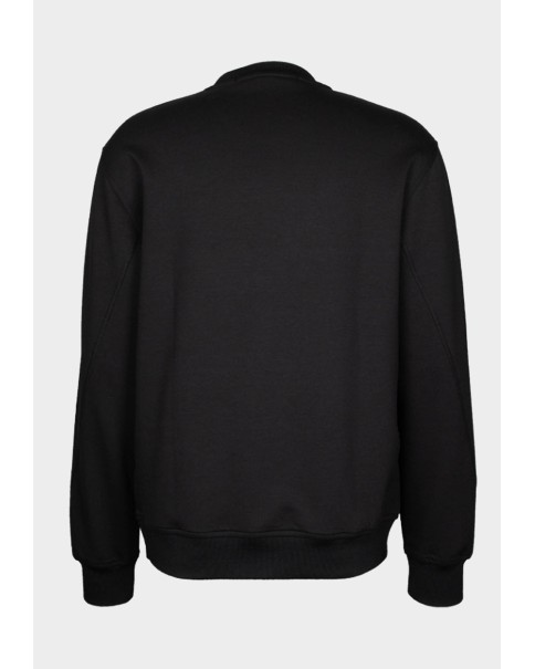 Ανδρική Μπλούζα Φούτερ Crewneck Karl Lagerfeld 705016 564902 μεταλλικό λογότυπο στο στήθος ΦΟΥΤΕΡ & HOODIES